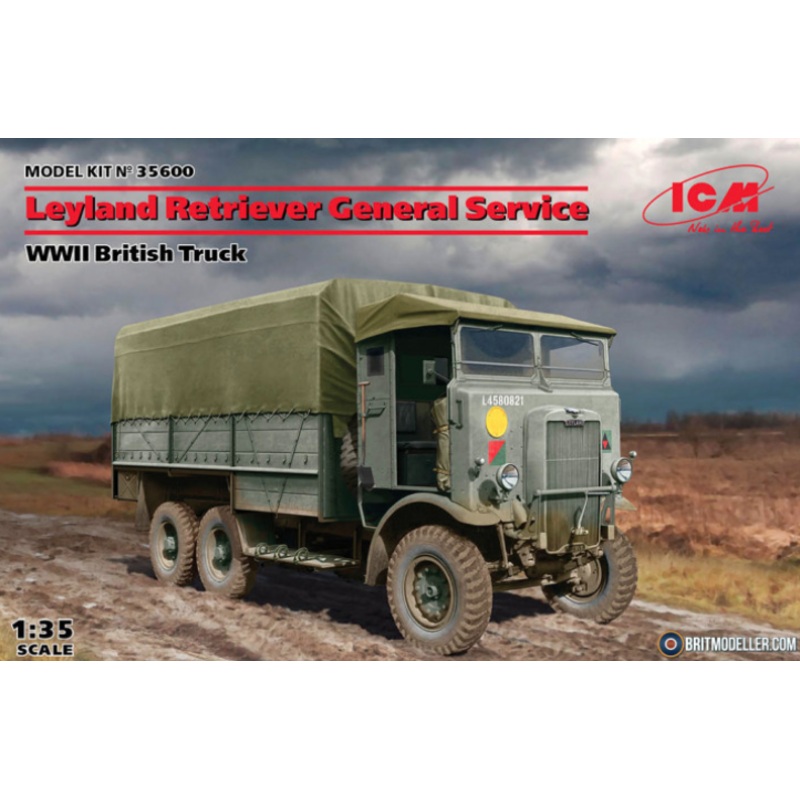 ICM – 1/35 Leyland Retriever General Service – WWII British Truck