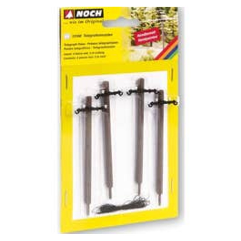 NOCH 13160  HO Telegraph Poles