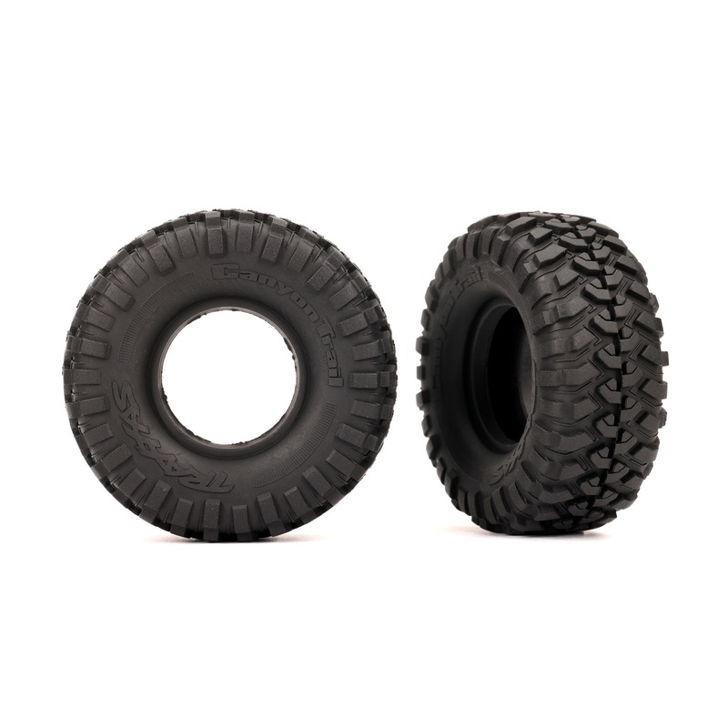 Traxxas – 9769 – Tires – Canyon Trail 2.2×1.0″ (2) (TRX-4M)