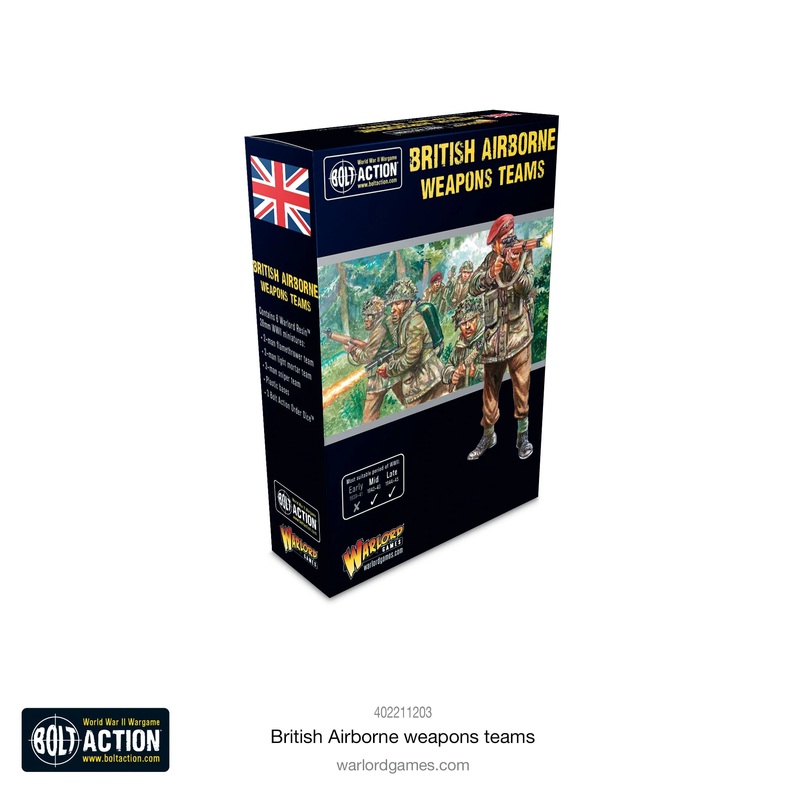 Warlord – Bolt Action: British Airborne Weapons Teams