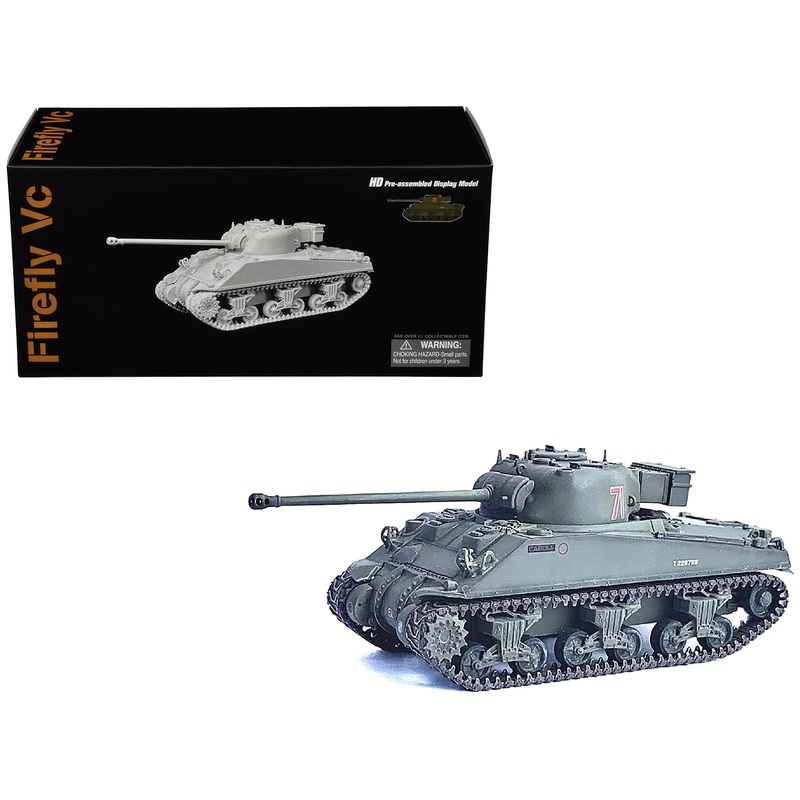 British Sherman Firefly Vc Tank #71 “13th/18th Royal Hussars Armoured Brigade Normandy France” (1944) “NEO Dragon Armor” Series 1/72 Plastic Model by Dragon Models