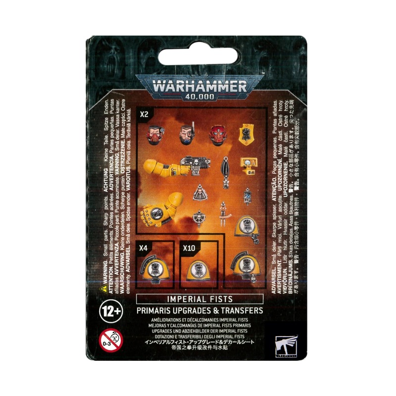 GW – Warhammer 40k Imperial Fists: Primaris Upgrades & Transfers (55-26)
