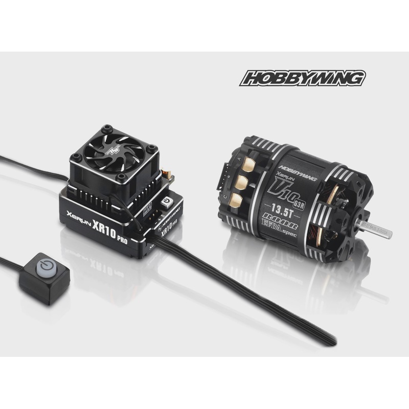 HobbyWing – Xerun XR10 Justock Brushless System Combo (13.5T)