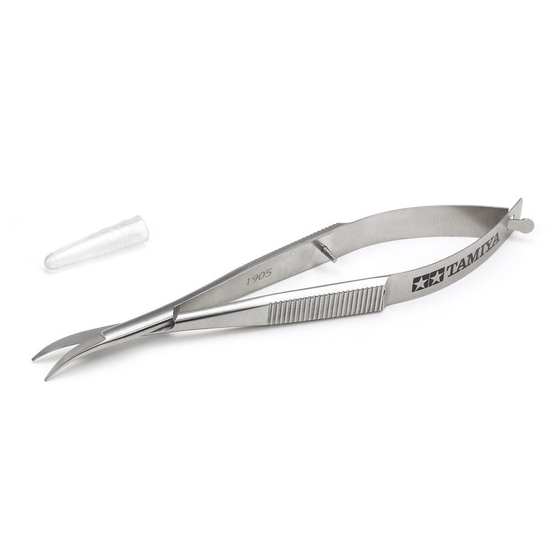 Tamiya – Mini 4WD Curved Scissors for Polycarbonate