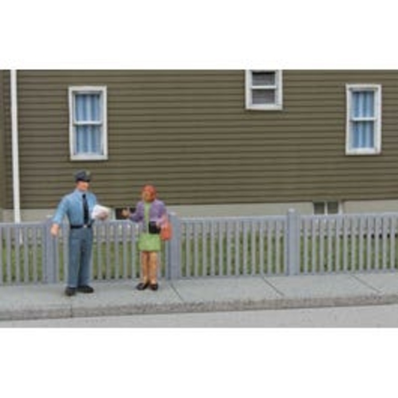 Walthers #949-4181 Metal Fence
