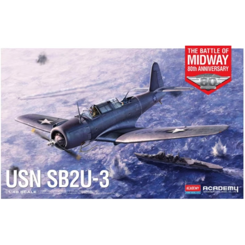Academy – 1/48 SB2U-3 The Battle of Midway 80th Anniversary