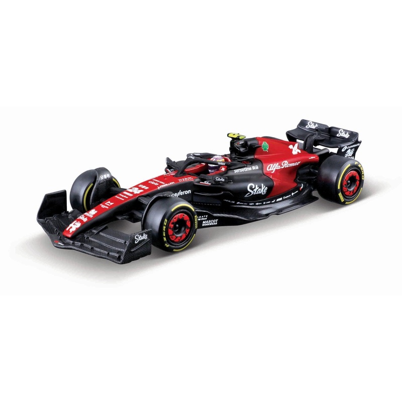 Burago – 1/43 Alfa Romeo F1 C43 w/helmet/Case – #24