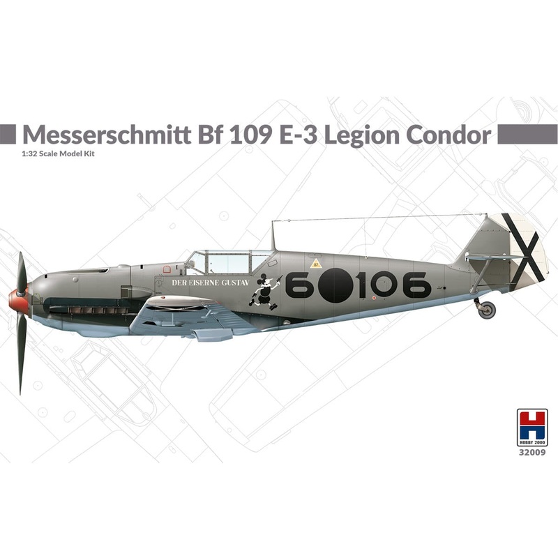 Hobby 2000 – 1/32 Messerschmitt Bf-109 E-3 Legion Condor