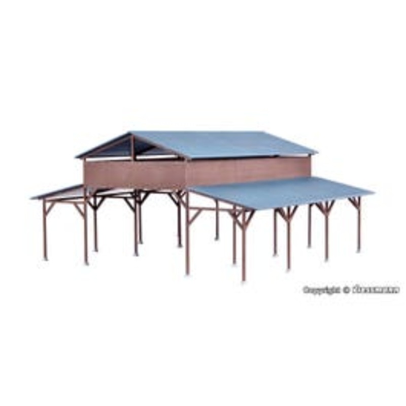 Kibri 39095  HO Wooden shelter kit