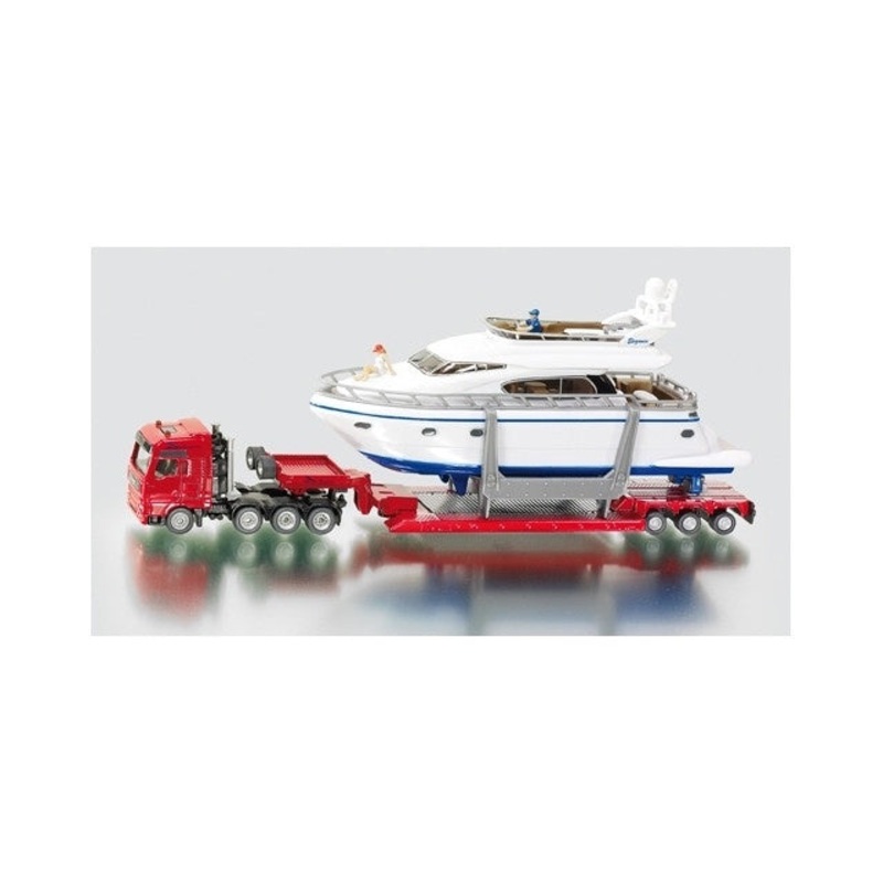 Siku – 1/87 MAN Heavy Haulage Transporter with Yacht