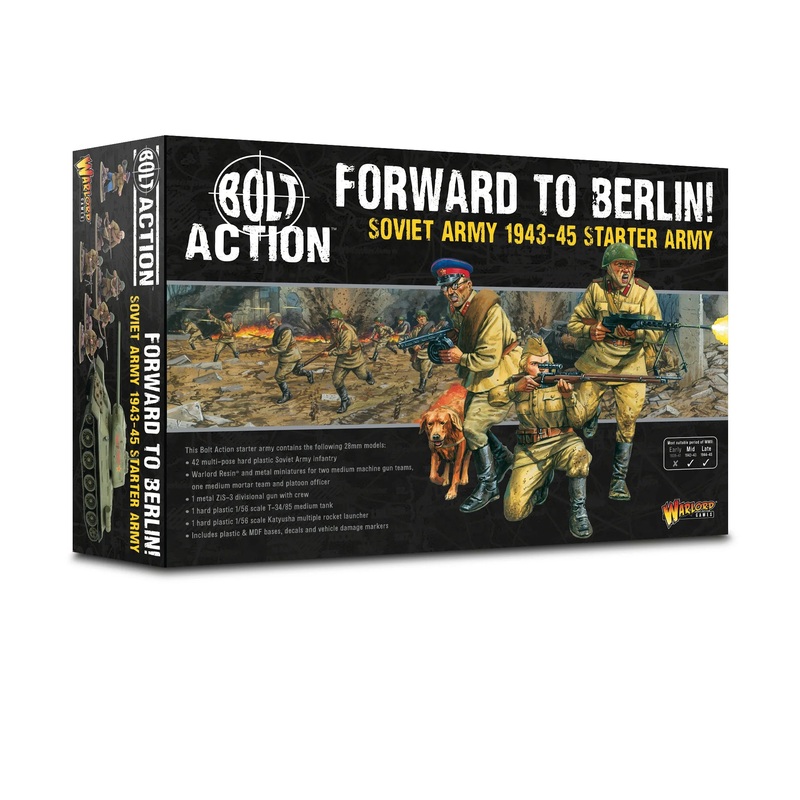 Warlord – Bolt Action: Forward to Berlin! – Soviet Army 1943-45 Starter Army