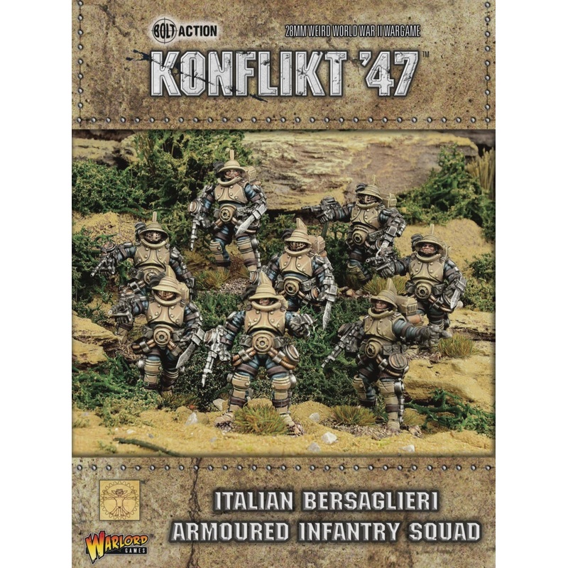 Warlord – Konflikt ’47 Italian Bersaglieri Armoured Infantry Squad