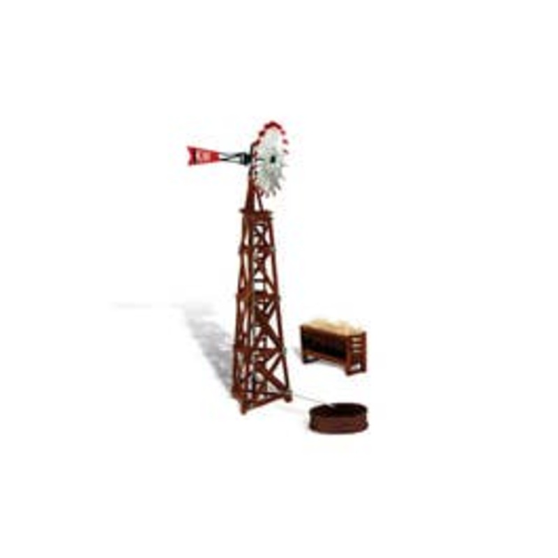 Woodland Scenics BR5043 HO Windmill (BUILT UP)