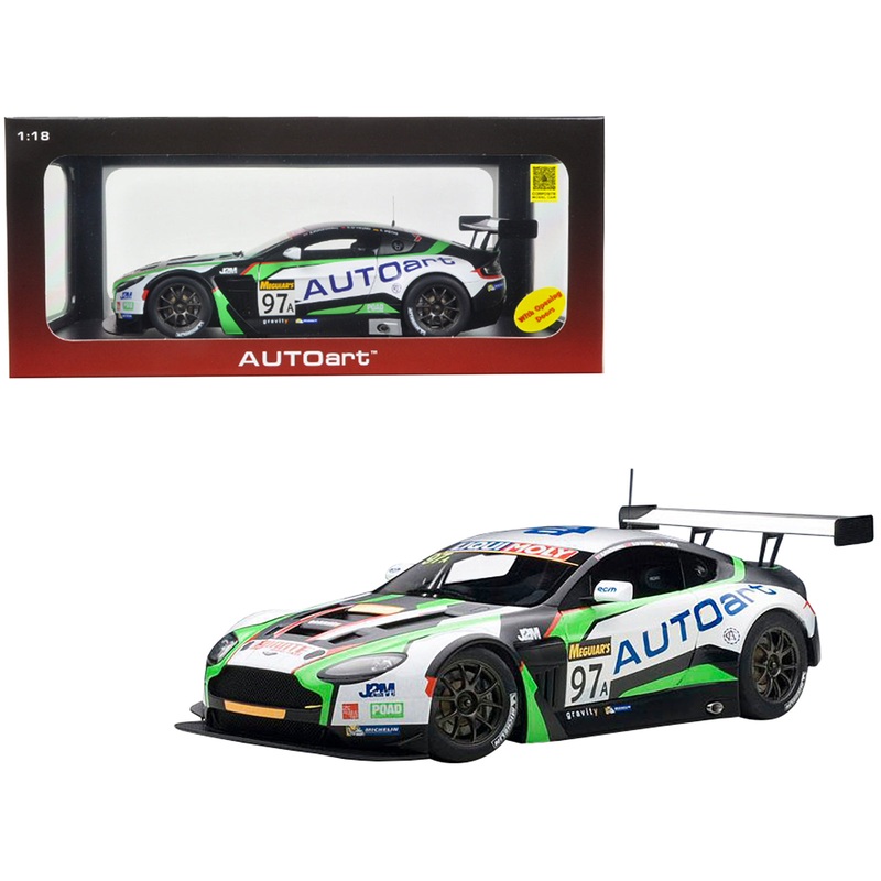 Aston Martin V12 Vantage Bathurst 12hour Endurance Race 2015 #97 A. Macdowall / D. O’Young / S. Mucke 1/18 Model Car by Autoart