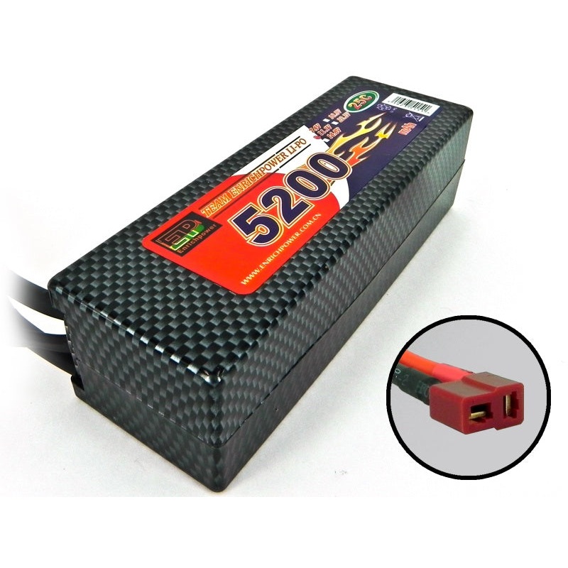 Enrichpower – 11.1V Battery 5200mAH Lipo 35C (Deans)