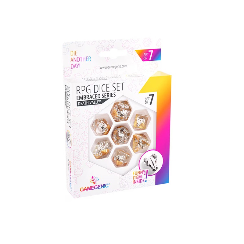 GameGenic – RPG Dice Set – Embraced Series – Death Valley