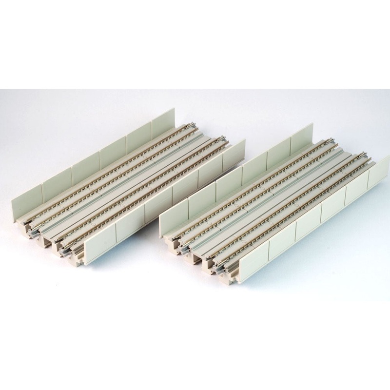 Kato 20-411 N 7-5/16″ (186mm) Straight Double Viaduct (2 Pieces)