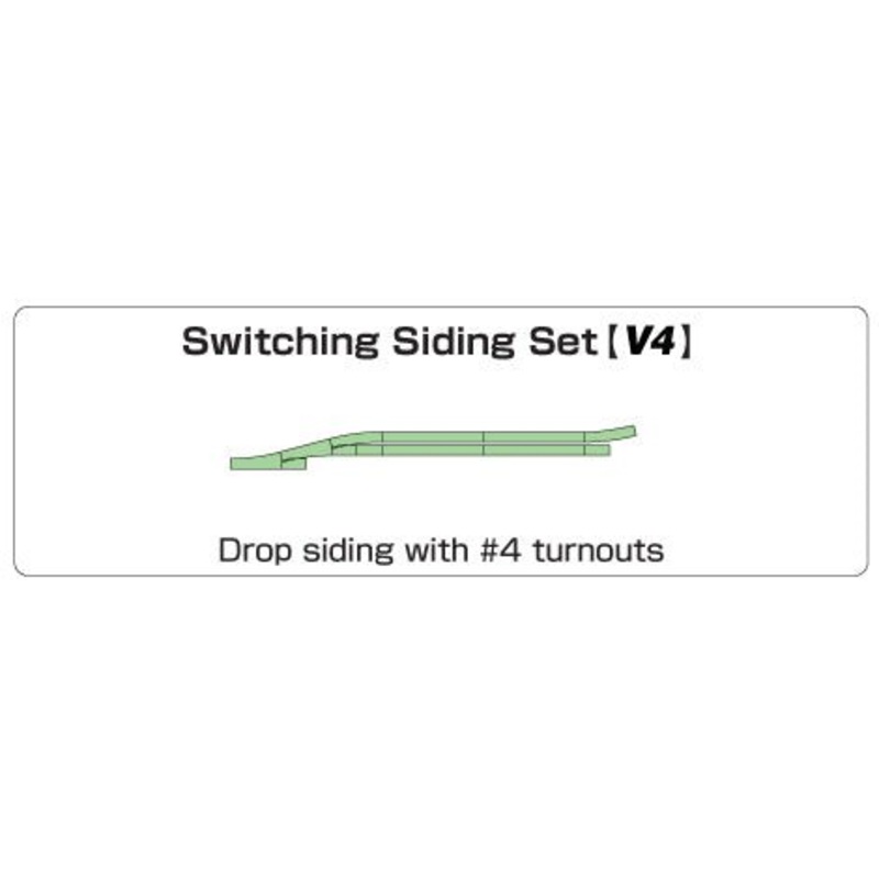 Kato 20-863 N V4 Switching Siding Set