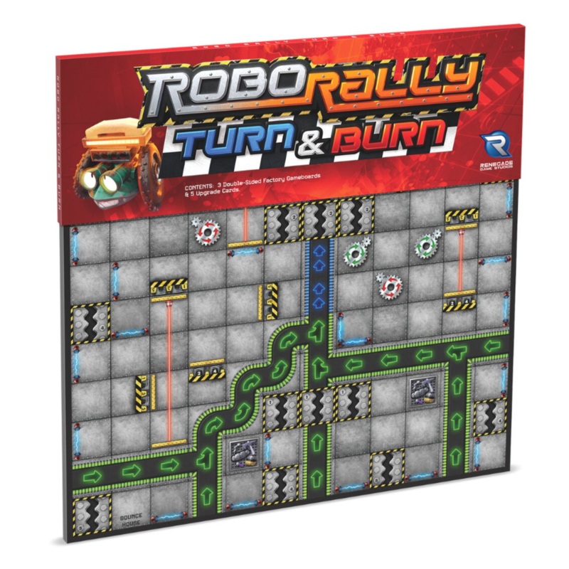 Robo Rally – Turn & Burn Expansion