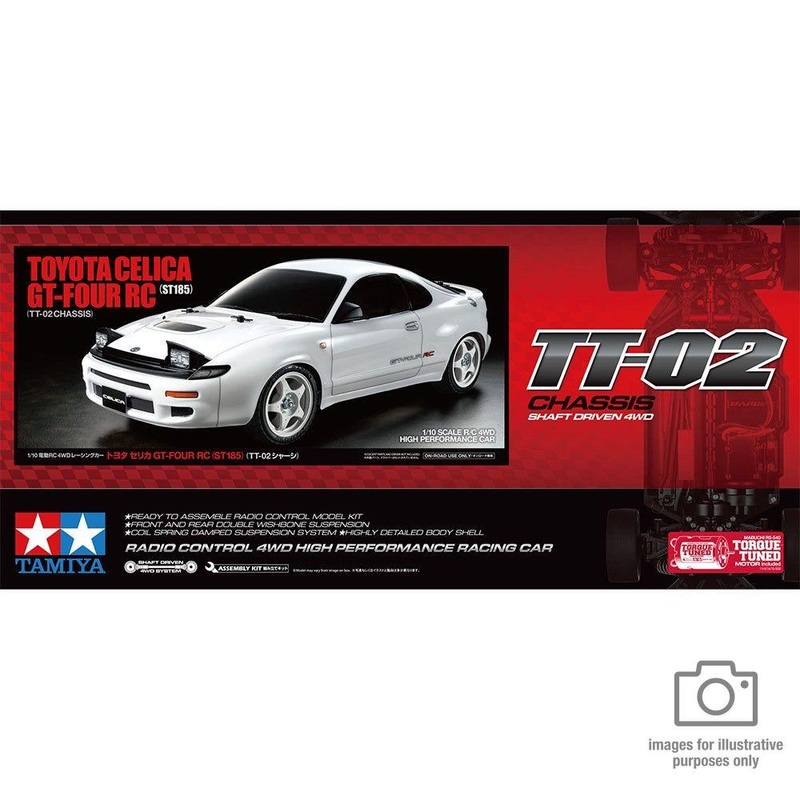 Tamiya – R/C Toyota Celica GT-Four (ST185) (TT02) (No ESC Incl)