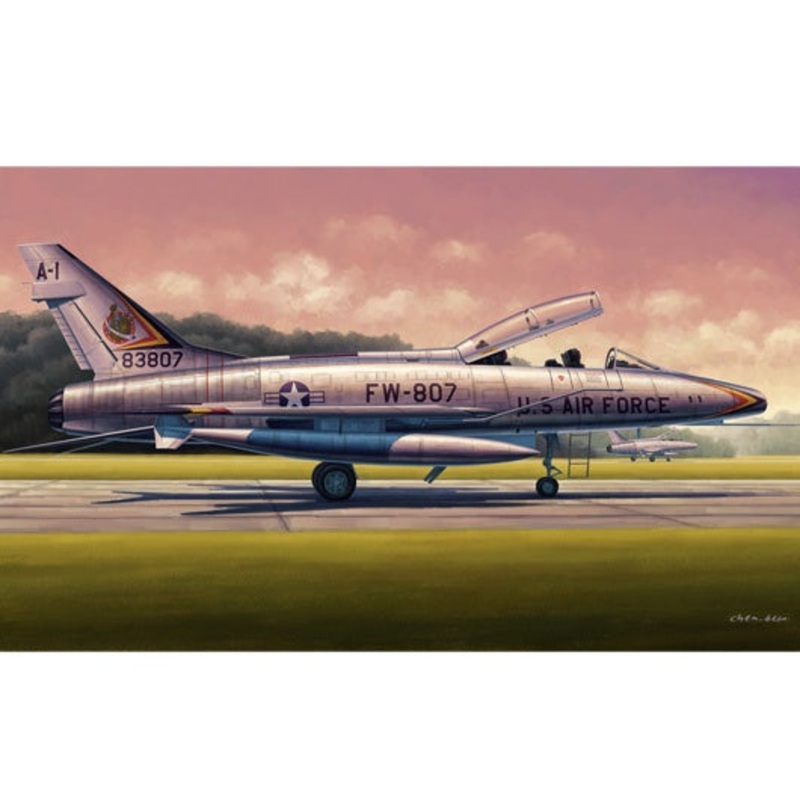 Trumpeter – 1/48F-100F Super Sabre