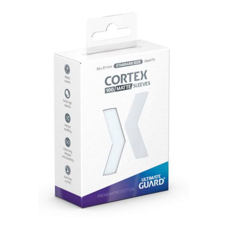 Ultimate Guard – Cortex Sleeves: 66 x 91mm Standard Matte Clear (100)