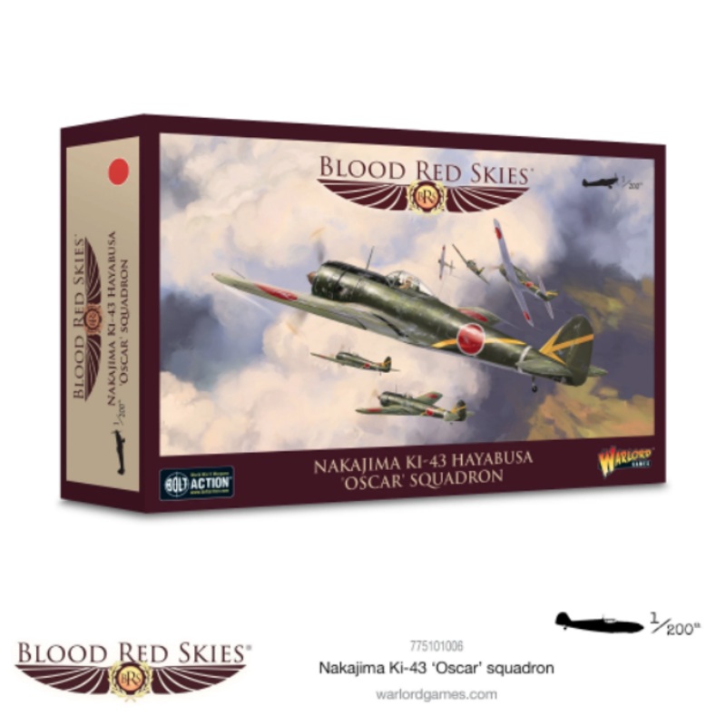 Warlord – Blood Red Skies Nakajima Ki-43 II ‘Oscar’ Squadron