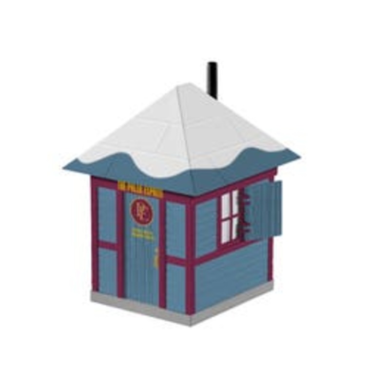 Lionel 2030140 O Polar Express Elf Warming Shacks 3 Pack Built up