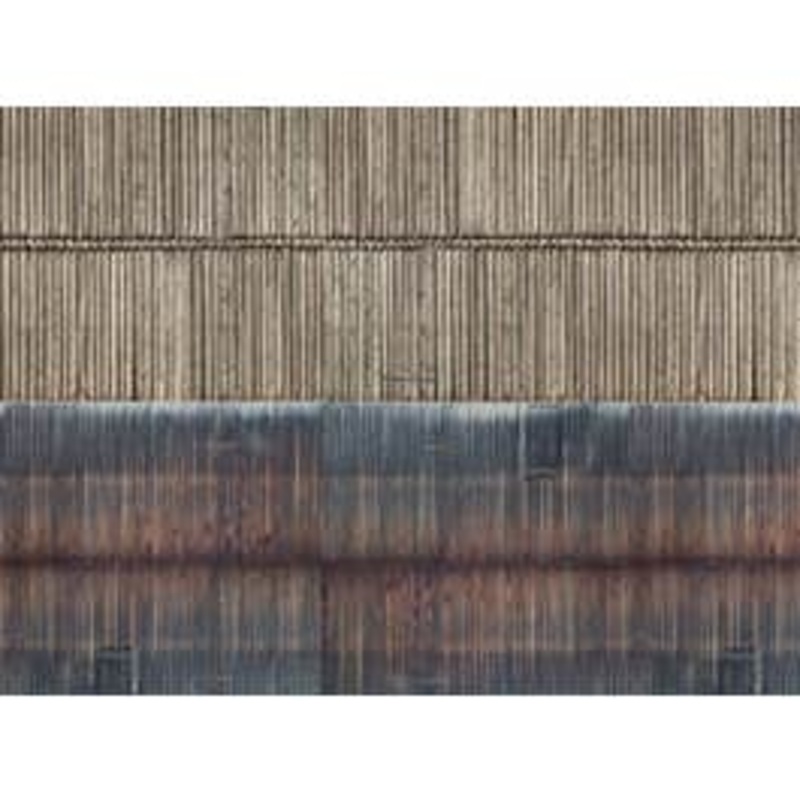 NOCH 56964  N 3D Cardboard Sheet Timber Wall