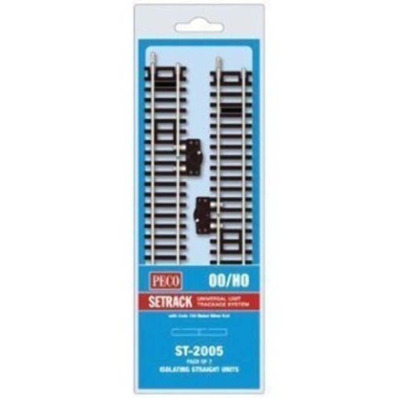 Peco ST-2005 HO Scale 6 5/8″ STRT N/S CD 100