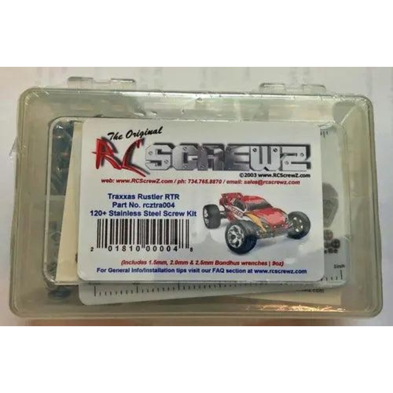 RCScrewZ –  Rustler Stainless Steel Screw
