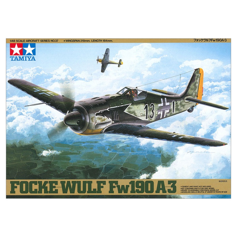 Tamiya – 1/48 Focke-Wulf Fw190 A-3