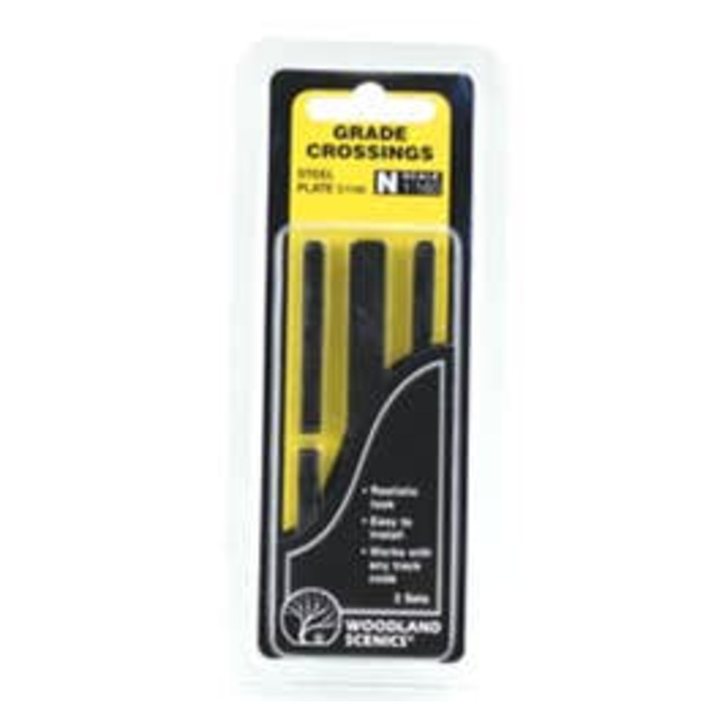 Woodland Scenics C1150 N Steel Grade Crossing