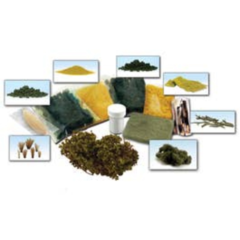 Woodland Scenics LK956 Scenery Details Learning Kit