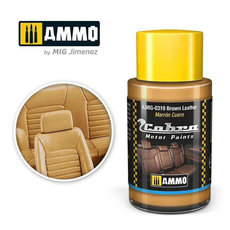 AMMO – 0319 Cobra Motor Brown Leather