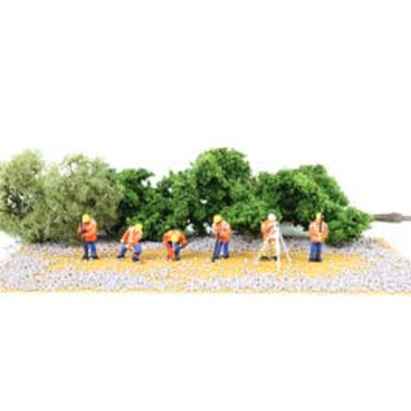 Bachmann #33171 HIGHWAY MAINTENANCE CREW 6pc/pk