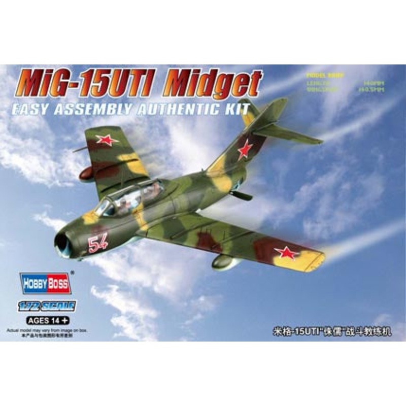 Hobby Boss – 1/72 MiG-15UTI Midget (80262)