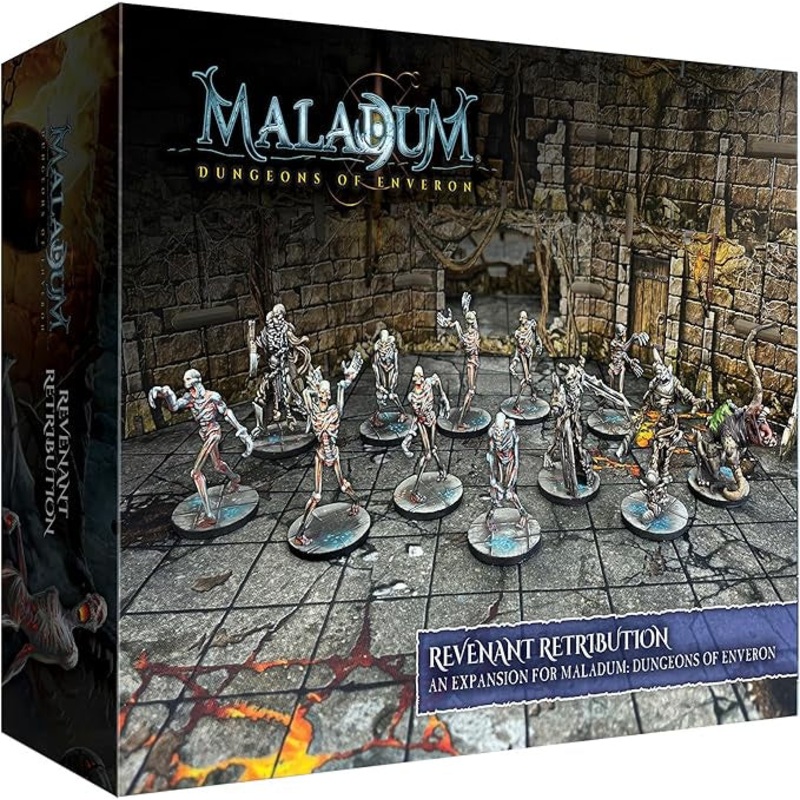 Maladum: Dungeons of Enveron – Revenant Retribution Expansion
