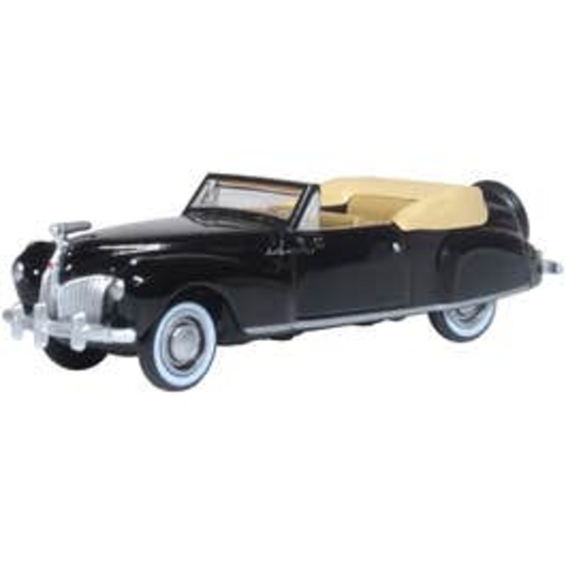 Oxford 87LC41006 HO Lincoln Continental 1941 Black and Tan