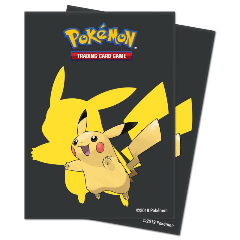 Pokmon – Pikachu Black Card Sleeves 65ct