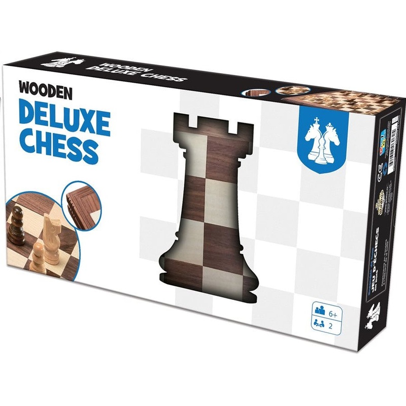 Roo Games – Wooden Deluxe Chess