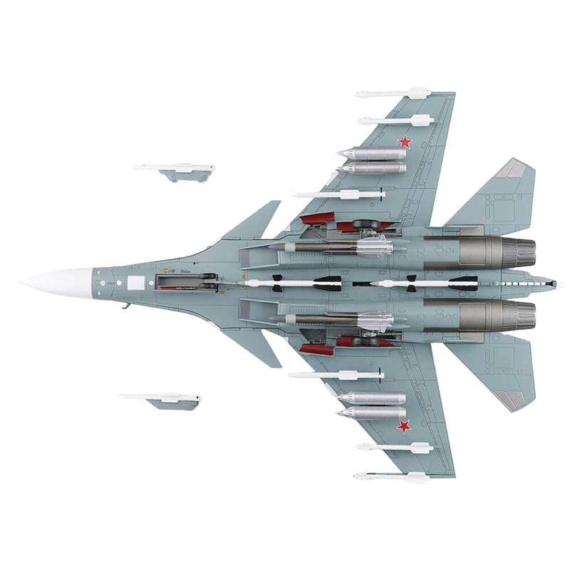 Sukhoi Su-33 Flanker D Fighter Aircraft “2nd Aviation Squadron 279th Shipborne Fighter Aviation Regiment” (2005) Russian Navy “Air Power Series” 1/72 Diecast Model by Hobby Master