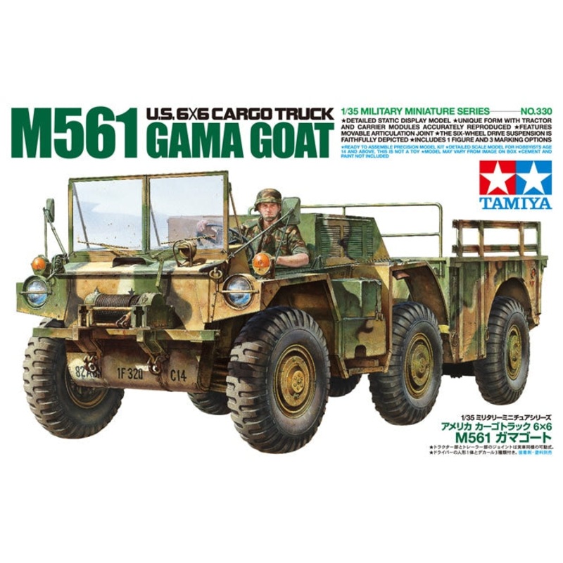 Tamiya – 1/35 US M561 Gama Goat 6×6 Cargo Truck