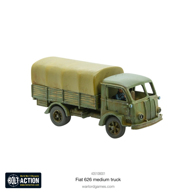 Warlord – Bolt Action: Fiat 626 Medium Truck
