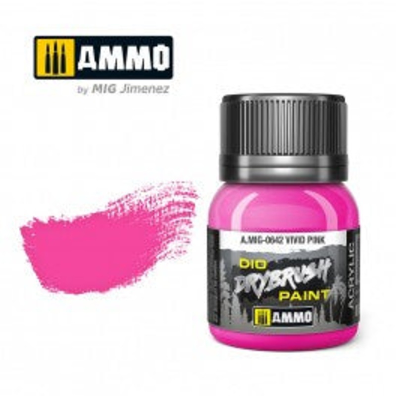 AMMO – 0642 DRYBRUSH Vivid Pink