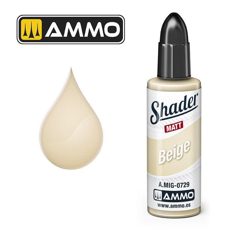 AMMO – 0729  Beige Matt Shader