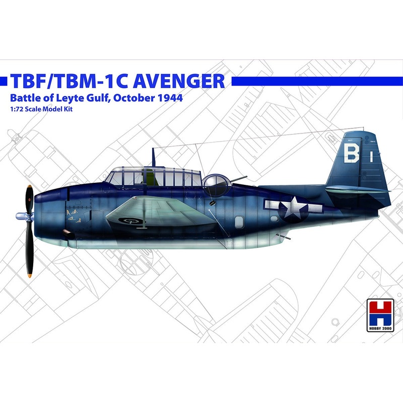 Hobby 2000 – 1/72 Grumman TBF/TBM-1C Avenger October 1945