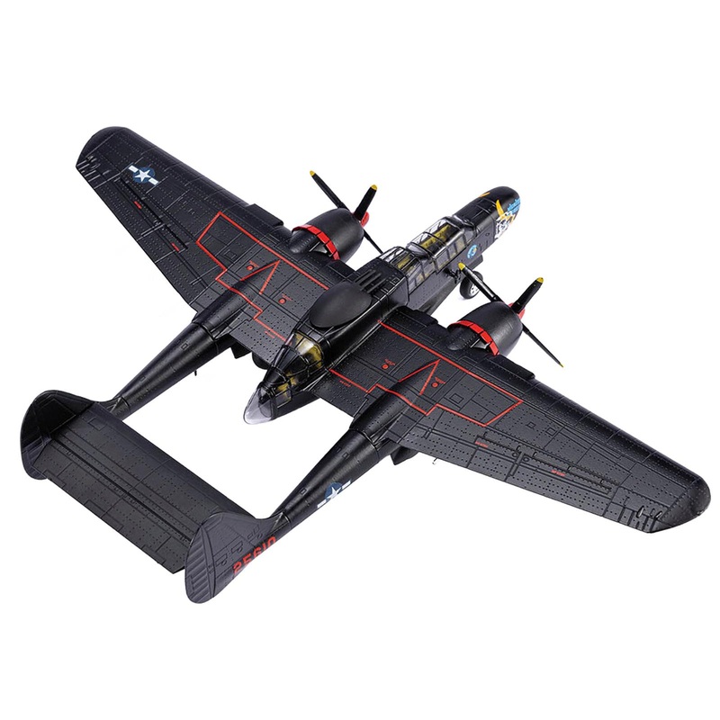 Northrop P-61B Black Widow Fighter Aircraft “Midnight Madness 548th Night Fighter Squadron” United States Army Air Forces 1/72 Diecast Model by Air Force 1