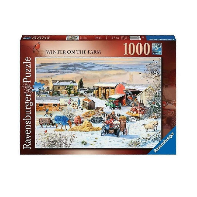 Ravensburger – Winter On The Farm (1000pcs)