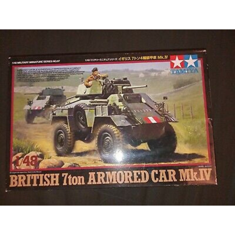Tamiya – 1/48 British 7 ton Armored Car Mk. IV